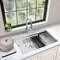 Nantucket Sinks 36In. Large Prep Station Single Bowl Stainless Steel Kitchen Sink with Compatible Accessories SR-PS-3620-16 - alternate 7